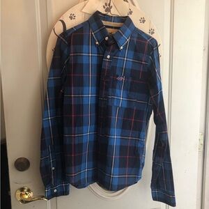 mens hollister button down dress shirt